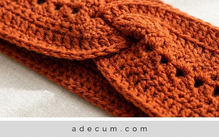 Country Cottage Headband Crochet Pattern